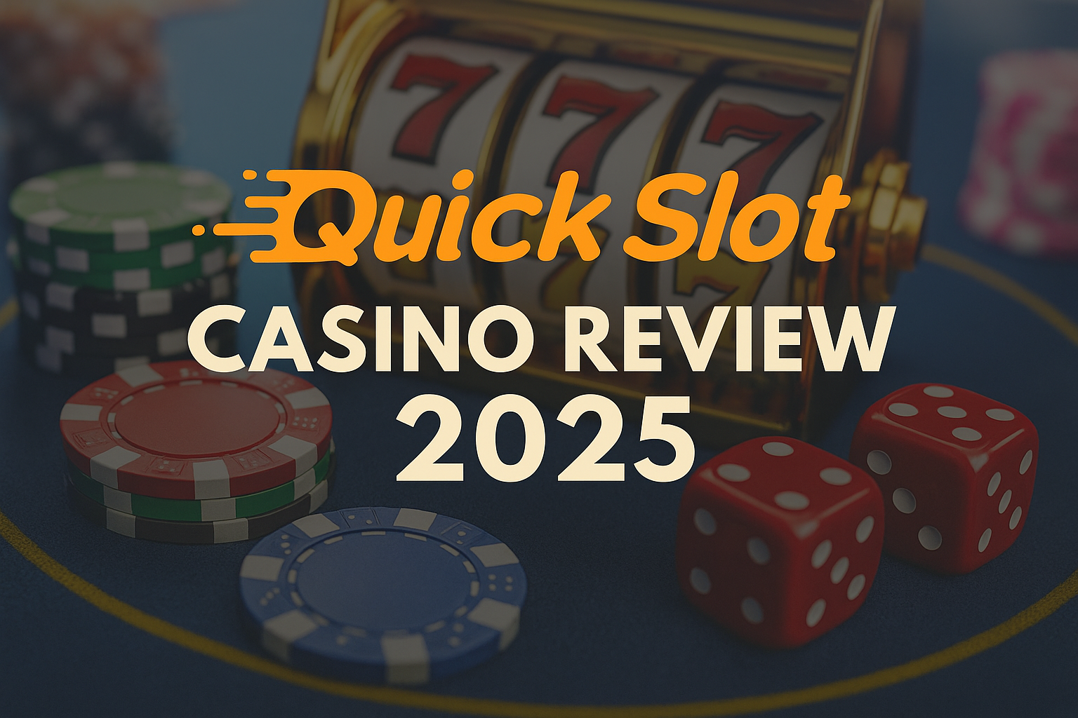 Quick Slot Casino (quickslot.com) Review 2025 – A Refreshing Spin on Digital Gambling
